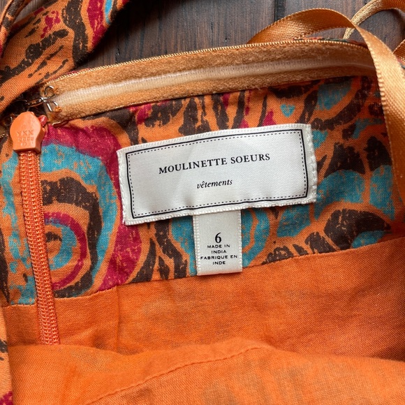 Anthropologie Moulinette Sours Orange Island
Holiday Midi Halter Dress - Picture 5 of 5